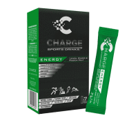 CHARGE Sports Drinks Starter Set mit Bottle 600ml schwarz
