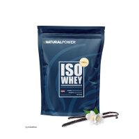 Natural Power ISO Whey Protein 1000g Standbeutel