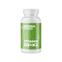 Natural Power Vitamin D3 + K2  Kapseln 90 Kapseln