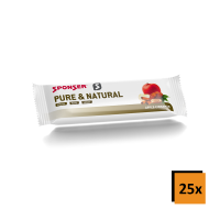 Sponser Pure & Natural Bar Vegan Riegel 25er Box
