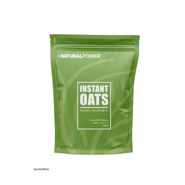 Natural Power Instant Oats 750g Beutel