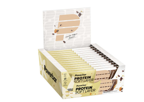 Powerbar Protein Soft Layer Riegel 12er Box