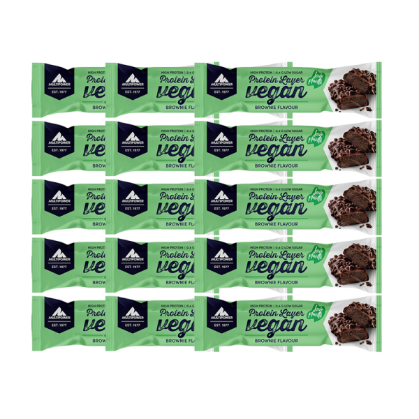 Multipower Protein Layer Vegan Riegel 15er Box