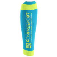 Compressport R2 V2 Race & Recovery FLUO ice blue