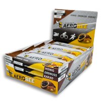 AEROBEE  Honey Energy Bar Erdnuss Kakao 12er Box