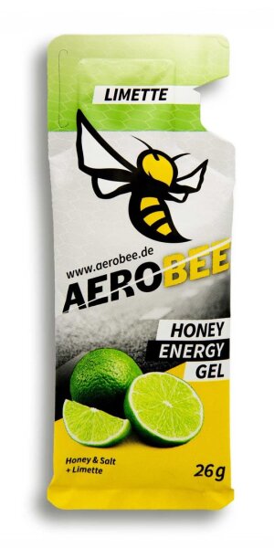 AEROBEE Energy Gel aus Honig CLASSIC Limette