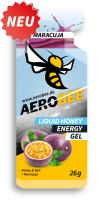AEROBEE Energy Gel aus Honig LIQUID 10er Box Honey & Salt