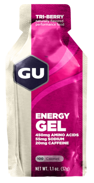 GU Energy Gel Tri Berry + Caffein