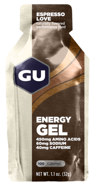 GU Energy Gel 5er Pack Espresso Love + Caffein