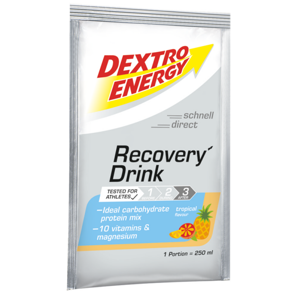 Dextro Energy Recovery Drink Tropical Portionsbeutel