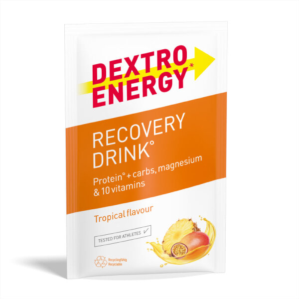 Dextro Energy Recovery Drink Tropical Portionsbeutel