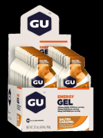 GU Energy Gel 24er Box Salted Caramell + Caffeine