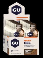 GU Energy Gel 24er Box Tri Berry + Caffeine