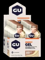 GU Energy Gel 24er Box Tri Berry + Caffeine