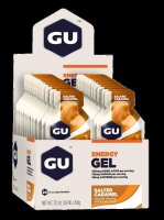 GU Energy Gel 24er Box Tri Berry + Caffeine