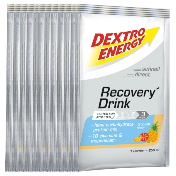 Dextro Energy Recovery Drink Tropical Portionsbeutel 14er Box