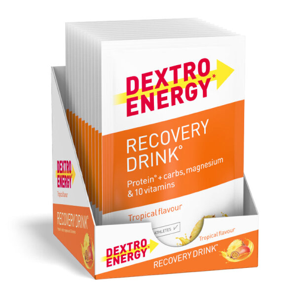 Dextro Energy Recovery Drink Tropical Portionsbeutel 14er Box