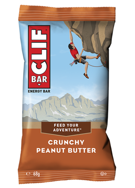 Clif Bar Riegel Knusprige Erdnussbutter (Crunchy Peanut Butter)