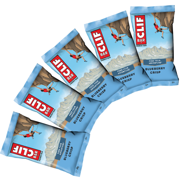 Clif Bar Riegel 5er Pack Blaubeere Crisp (Blueberry Crisp)