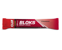 Clif Shot Energy Bloks 18er Box Strawberry (Erdbeere)