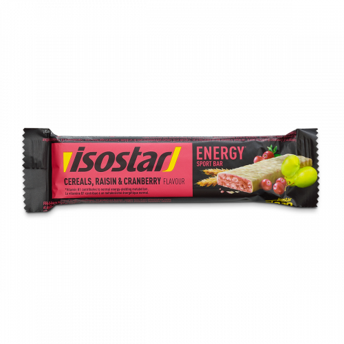 Isostar High Energy Riegel 5er Pack Raisin and Cranberry