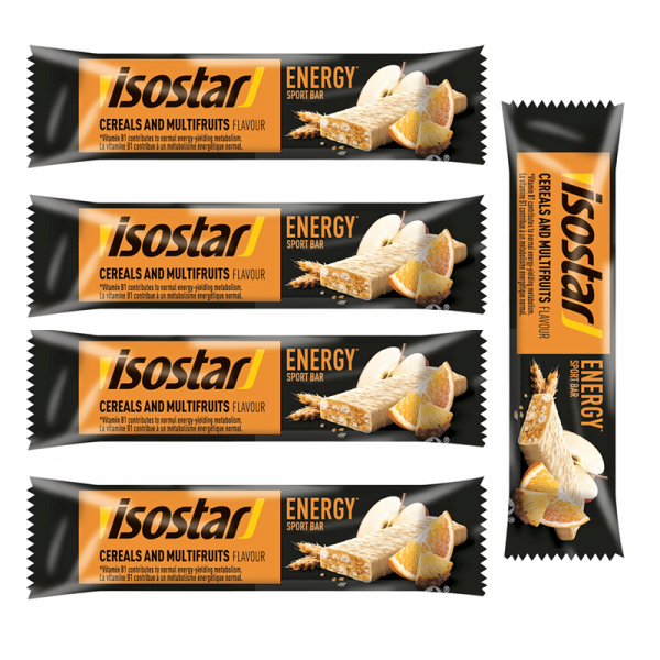 Isostar High Energy Riegel 5er Pack Schokolade