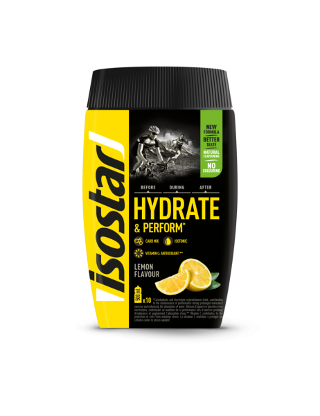 Isostar Hydrate & Perform Pulverdose 400g Zitrone