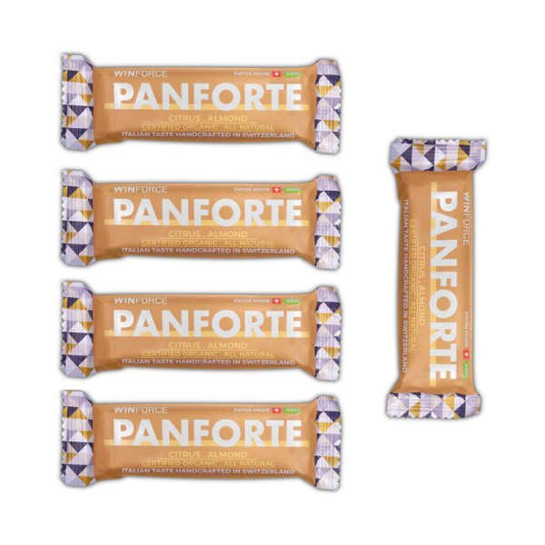 Winforce Panforte Bio Mandelriegel 5er Pack