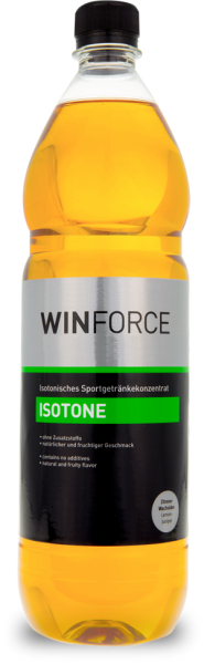 Winforce Isotone Sportgetränk Konzentrat 1l Zitrone