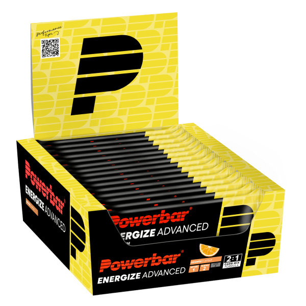 Powerbar Energize Advanced Riegel 15er Box Orange