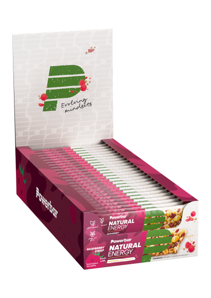 PowerBar Natural Energy Cereal Riegel 18er Box Erdbeer-Cranberry