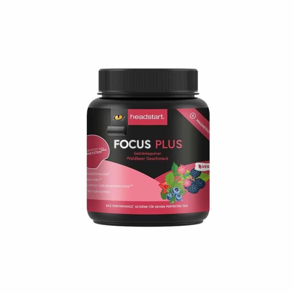 Headstart Focus Plus 500g Pulverdose Zitrone