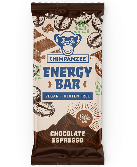Chimpanzee Energy Bar Riegel Chocolate - Espresso