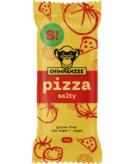Chimpanzee Energy Bar Riegel Salty Pizza