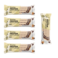 Powerbar Protein Soft Layer Riegel White Choc Strawberry 5er Pack