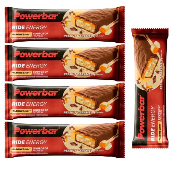 PowerBar Ride Riegel 5er Pack Schoko-Karamel