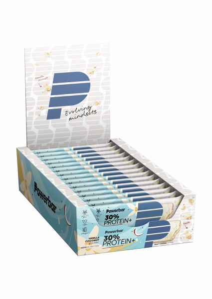 PowerBar Protein Plus 30% Riegel 15er Box Vanilla Coconut