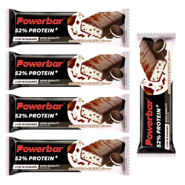 PowerBar Protein Plus 52% Riegel 5er Pack Chocolate Nut