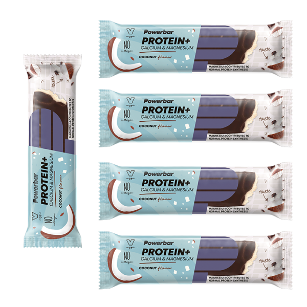 PowerBar Protein Plus Calcium & Magnesium Coconut Riegel 5er Pack