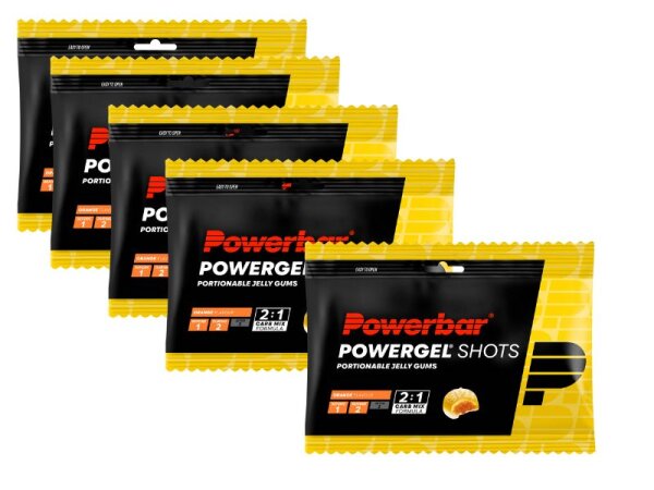 PowerBar Power Gel Shots 5er Pack Orange
