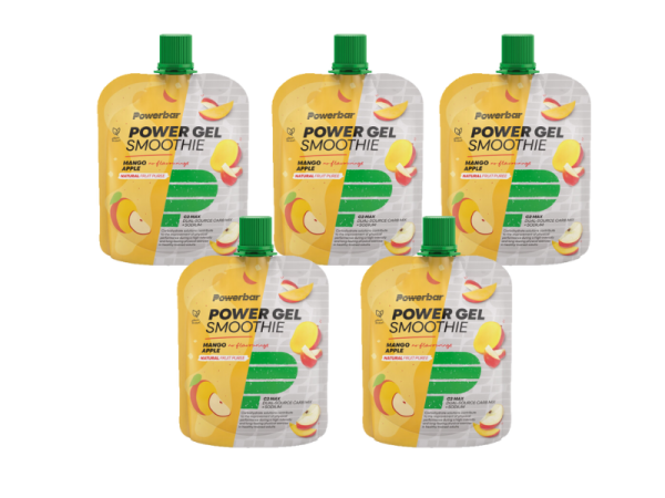 PowerBar Powergel Smoothie Beutel 5er Pack Mango Apple