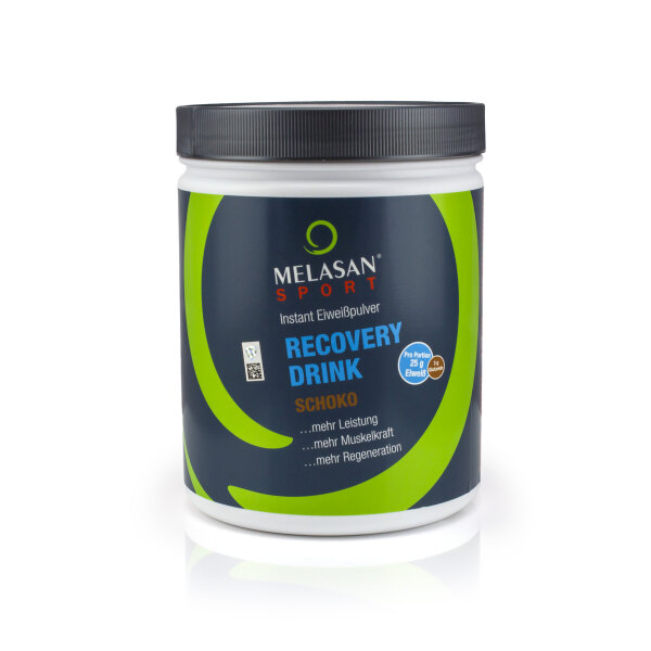 Melasan Recovery Drink Protein Eiweißpulver 650g Dose Vanille