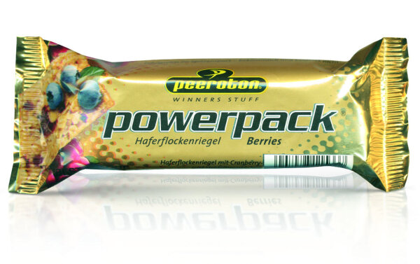 Peeroton Power Pack Riegel Cranberry + Blueberry