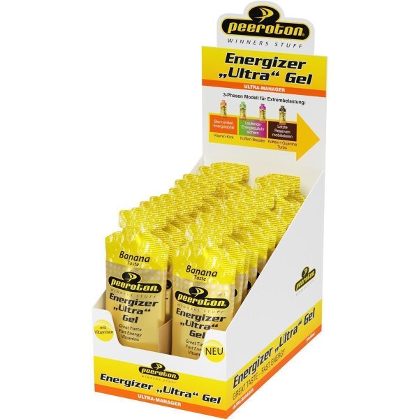 Peeroton Energizer Ultra Gel 20 + 4 Aktion Banana