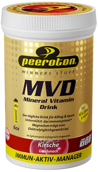 Peeroton Mineral Vitamin Drink 300g Dose Kirsche