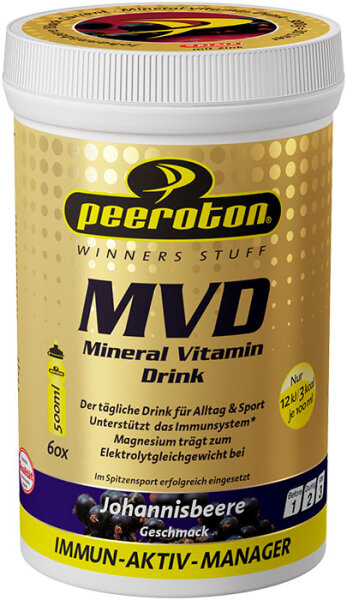 Peeroton Mineral Vitamin Drink 300g Dose Schwarze Johannisbeere