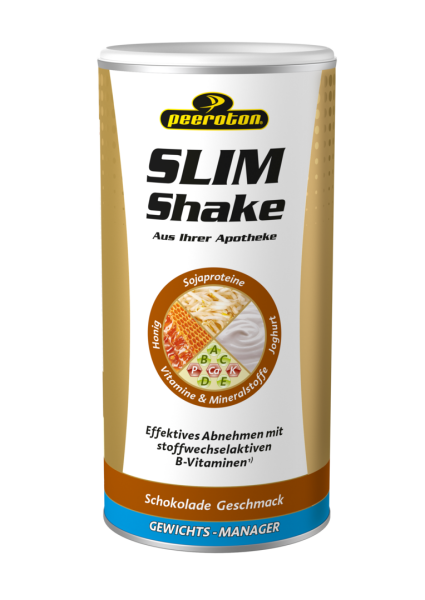 Peeroton Slimshake Gewichtsmanager 500g Dose Schokolade