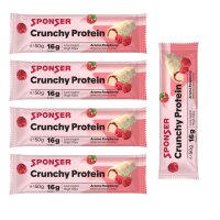 Sponser Crunchy Protein Bar Eiweißriegel 5er Pack