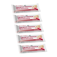 Sponser Crunchy Protein Bar Eiweißriegel 5er Pack Peanut-Caramel