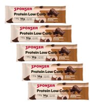 Sponser Protein Low Carb Riegel 5er Pack Choco Brownie